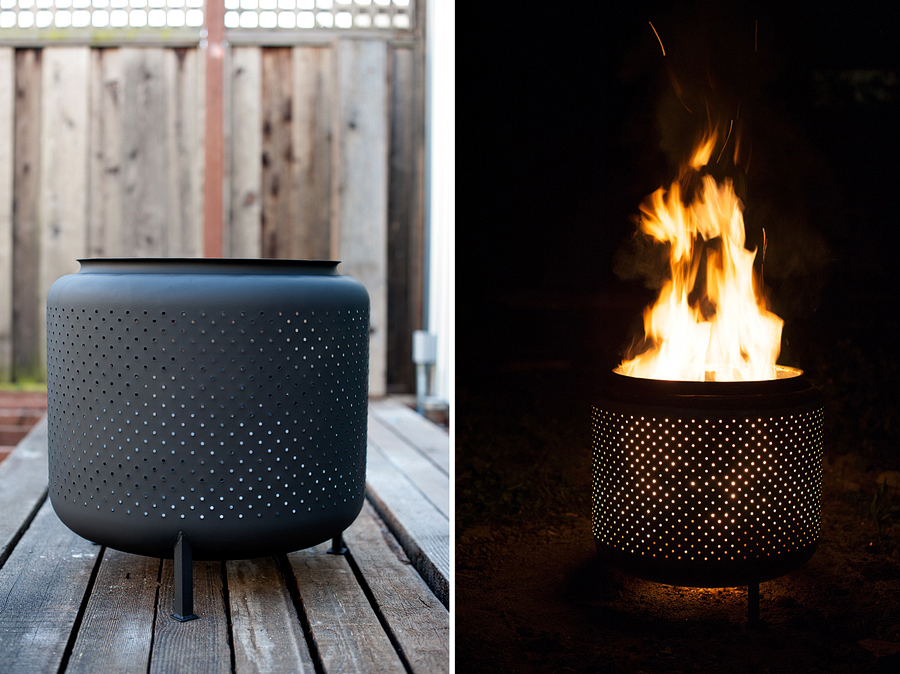 10 Diy One Hour Upcycled Firepit Eco Snippets
