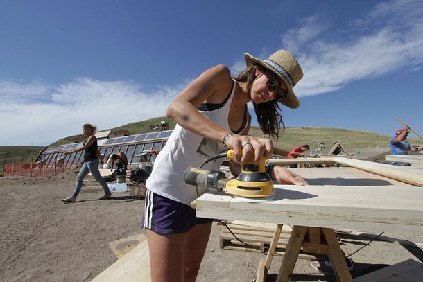 How We Built Our Earthship, An Off-Grid Prairie Home...