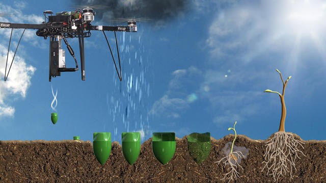 Ex-NASA Engineer To Plant One Billion Trees A Year Using Drones...