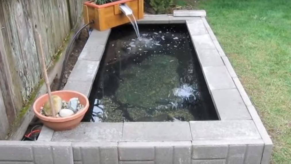 How To Build A Homemade Garden Pond With Waterfall Feature From Start 