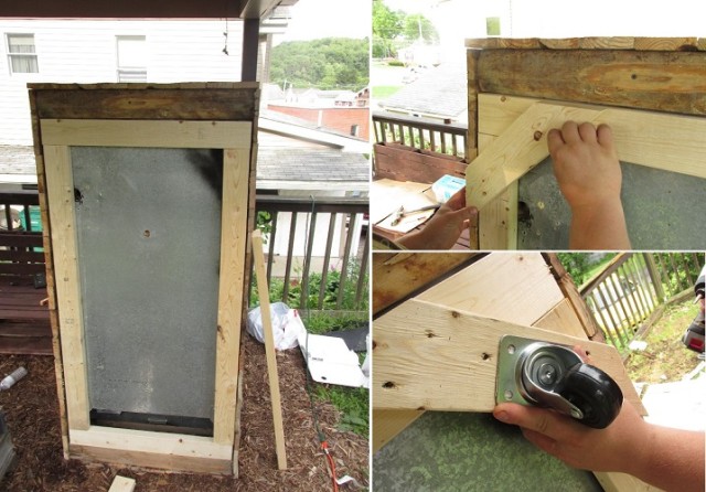 How To Turn An Old Broken Refrigerator Into An Awesome Rustic Cooler...