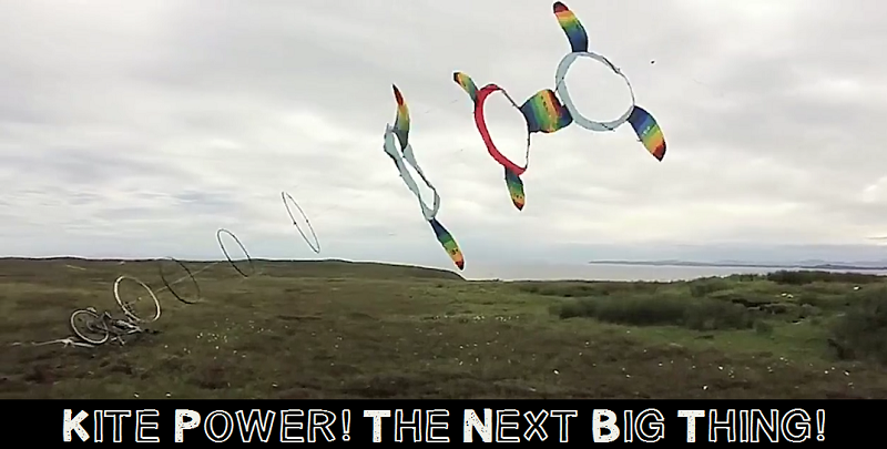 Kite Powered Wind Turbines Harness The Wind To Generate Clean Energy...