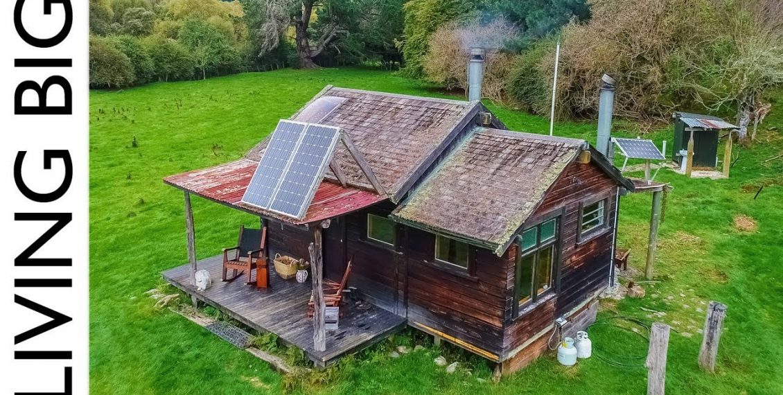 Off The Grid Cabin In New Zealand Paradise...