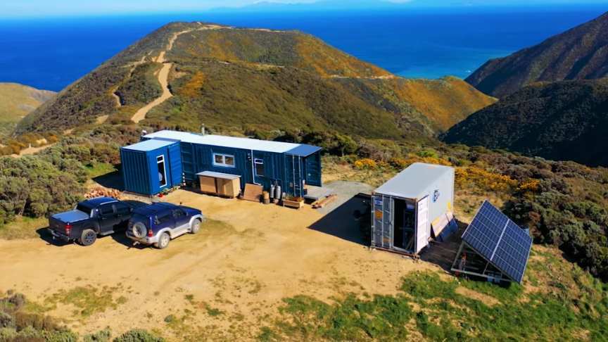 Epic Off-The-Grid Container Home In Breathtaking Location...