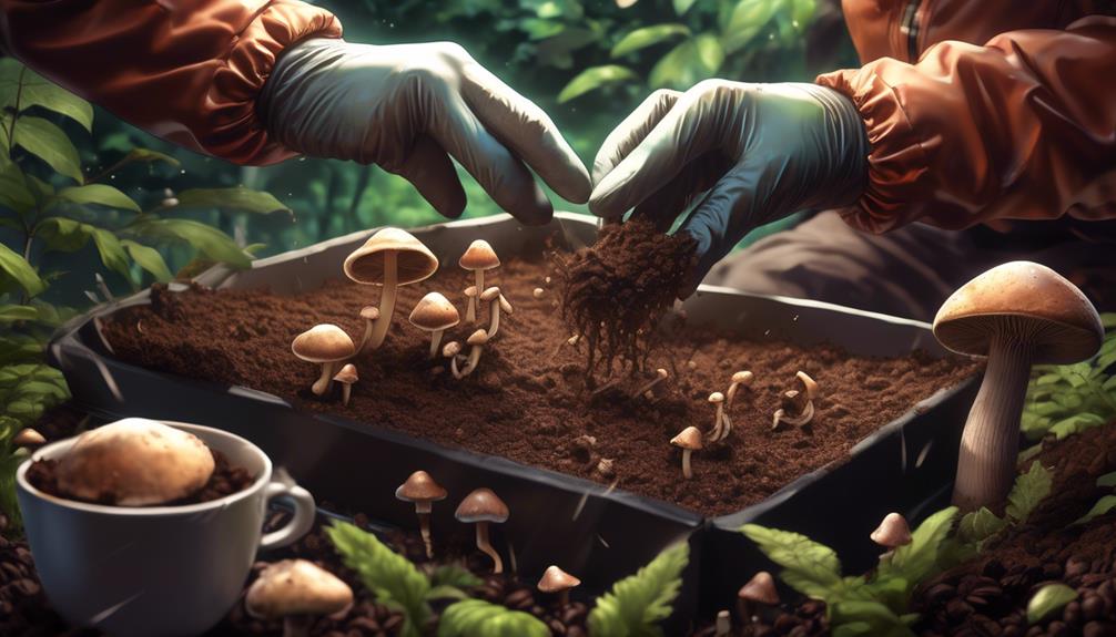 How To Grow Mushrooms In Coffee Grounds
