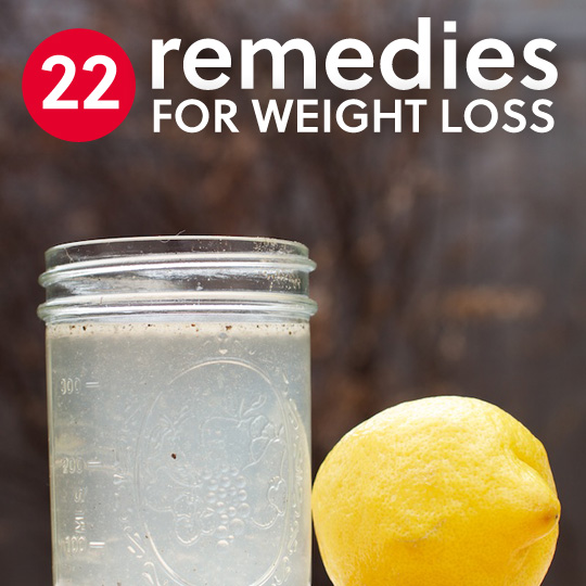 How To Lose Weight Naturally With 22 Home Remedies...