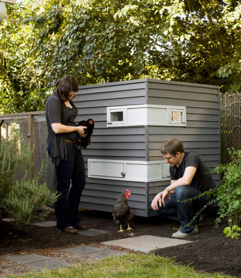 12 Unconventional But Very Stylish Chicken Coop Ideas...