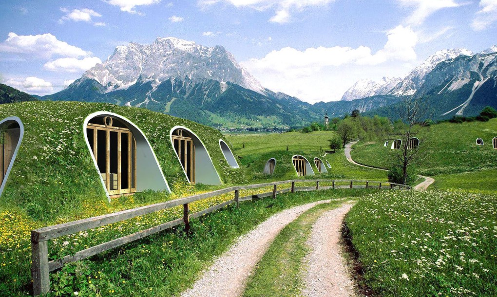 A Green Roofed Hobbit Home Anyone Can Build In Just 3 Days...