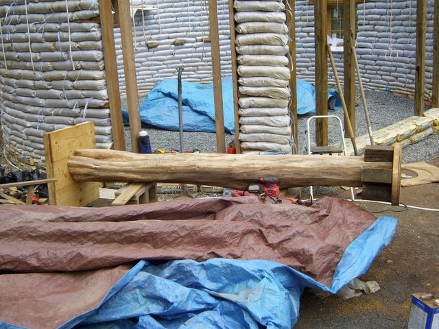 Building An Earthbag Round House For Less Than $5,000...