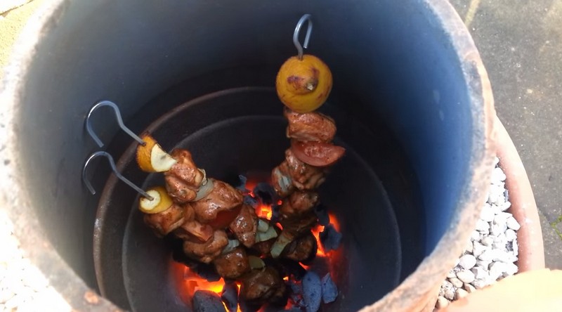 How To Make A Tandoori Oven With Flower Pots To Cook Authentic Indian Food...