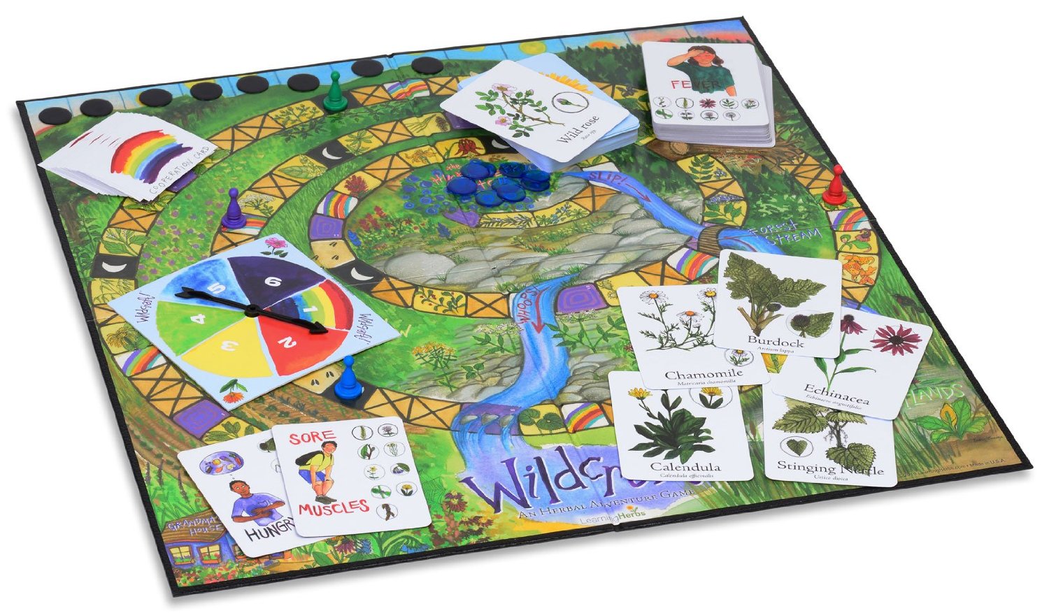 This Cool Board Game Teaches Children About Edible & Medicinal Plants & Herbs...