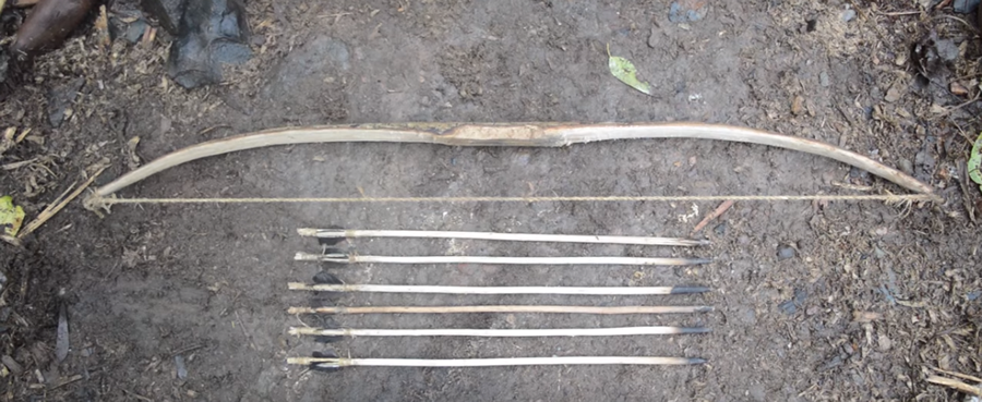 This Guy Can Make A Bow And Arrow From Scratch Using Stone Tools...