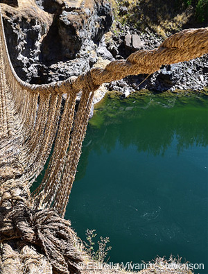 This Bridge Is Made Entirely From Blades Of Grass & Can Withstand 10 Tons...