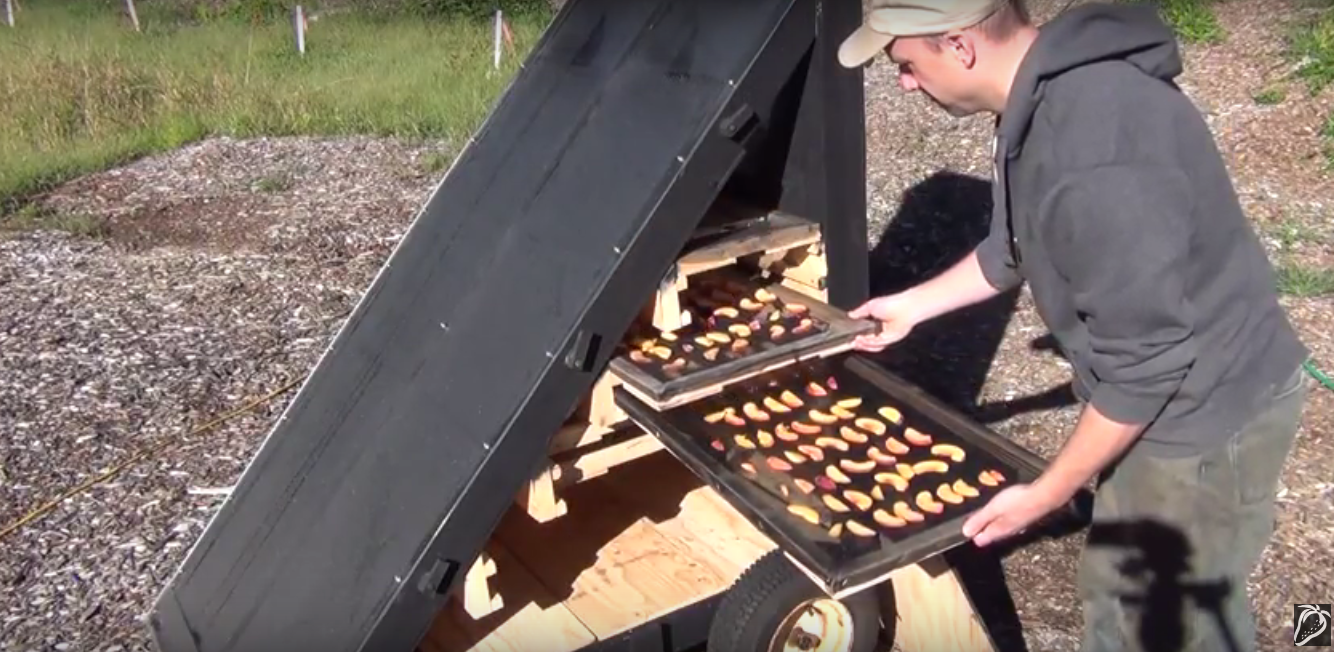 How To Make A Simple Portable Solar Food Dehydrator With Detailed Instructions...