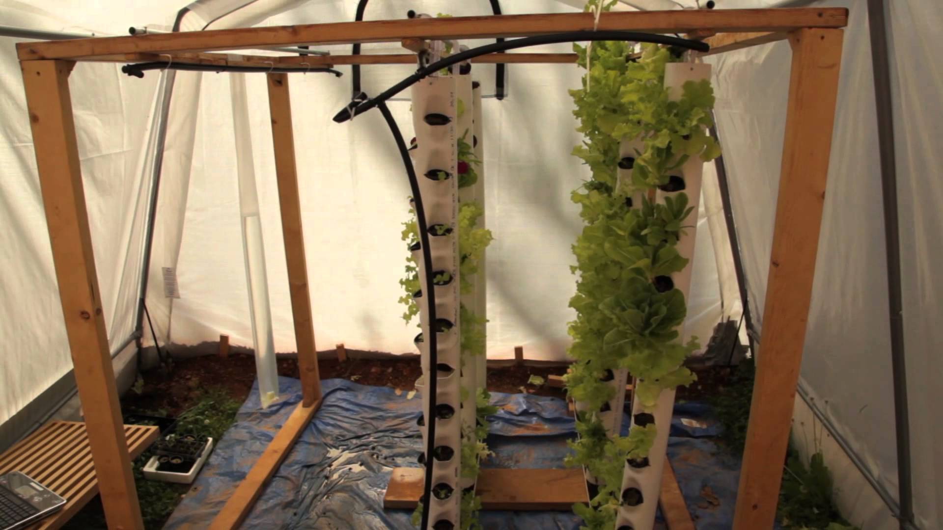 How To Build A Vertical Growing Tower For Aquaponics Or Hydroponics...