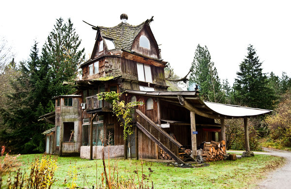 The Far Out Fantasy Homes Of Sun Ray Kelly, Natural Home Builder...