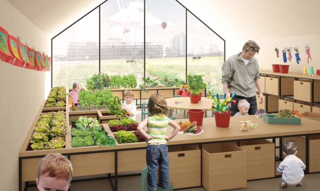 Farming Pre-School Teaches Kids How To Grow Their Own Crops...