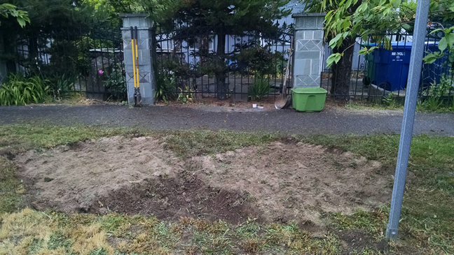 Couple Build A Raised Garden On Their Front Lawn To Grow Food For Themselves & Their Neighbors...