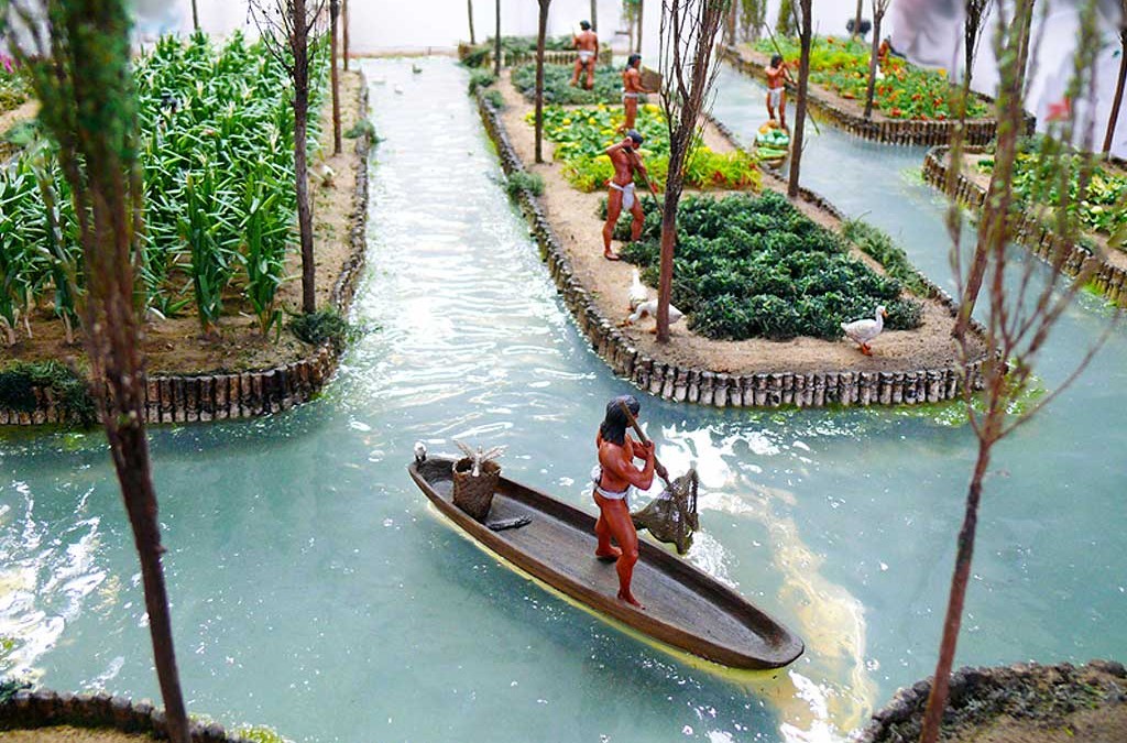 The Ingenious Floating Gardens of the Aztecs...