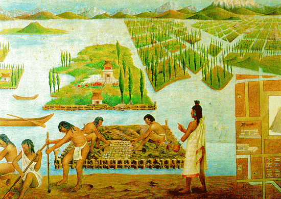 The Ingenious Floating Gardens of the Aztecs...