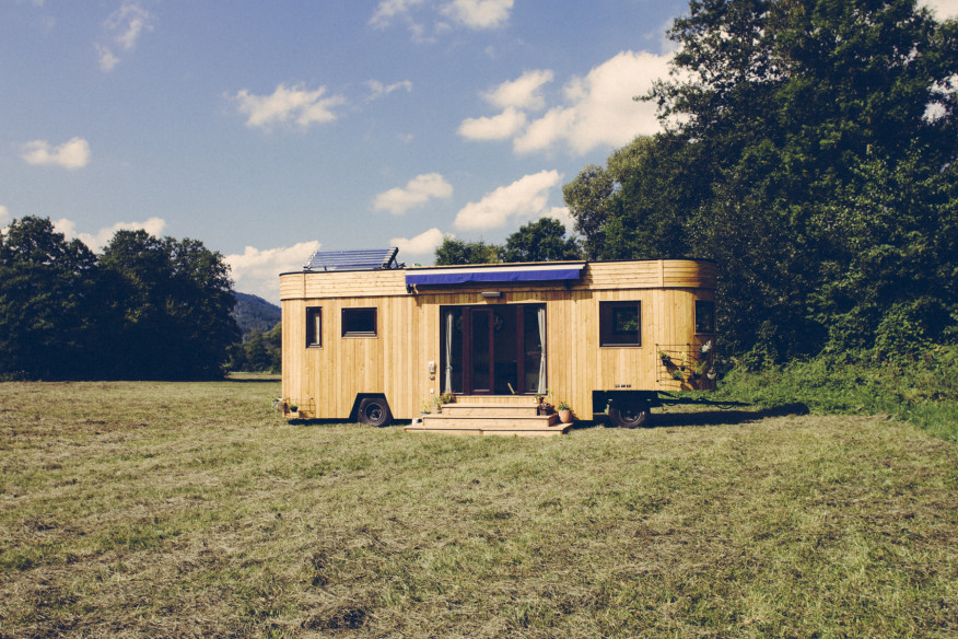 This Austrian Made Tiny House Works Completely Off-Grid & Is Fully Self-Sustaining...