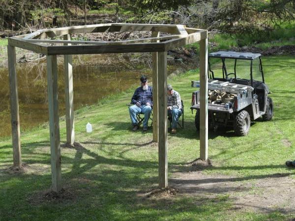 Awesome Fire Pit Swing Set DIY Project...