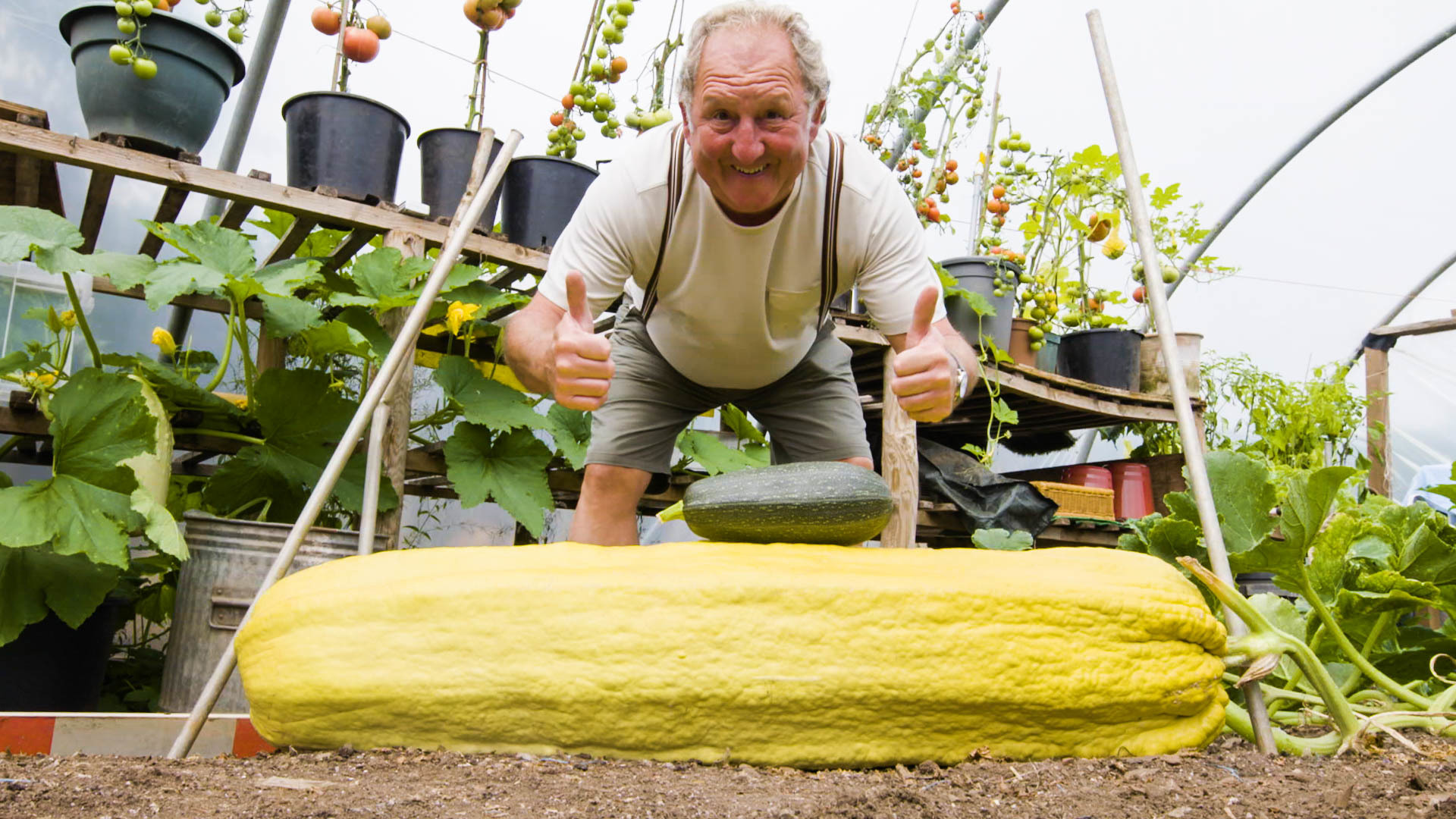 This Gardener Regularly Grows Vegetables That Grow Bigger Than 100 Pounds...
