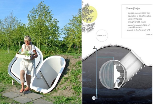 This Underground Fridge Could Be The Best Solution For Off-Grid Food Storage...