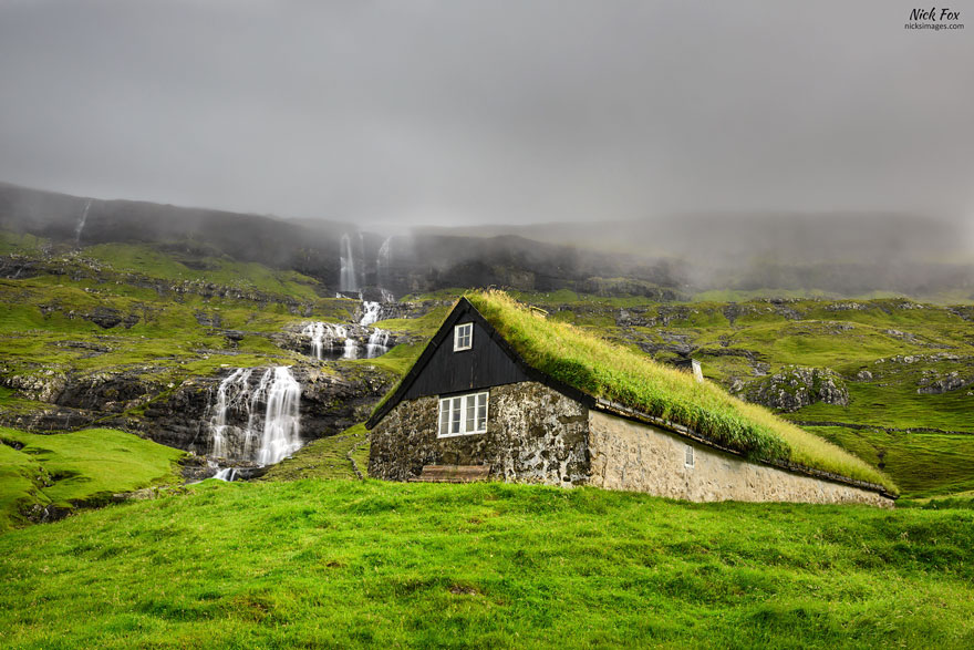 These Beautiful Green Roofed Scandinavian Homes Look Like Something Out Of A Fairytale...