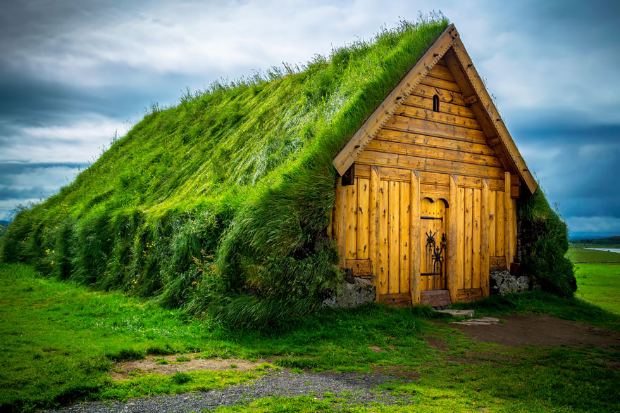 These Beautiful Green Roofed Scandinavian Homes Look Like Something Out Of A Fairytale...