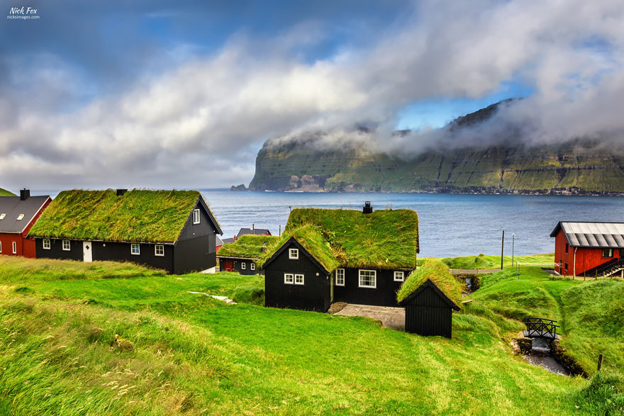 These Beautiful Green Roofed Scandinavian Homes Look Like Something Out Of A Fairytale...