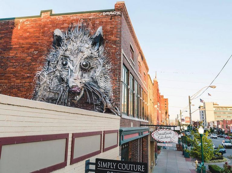 Street Artist Transforms Ordinary Junk Into Animals To Remind About Pollution...