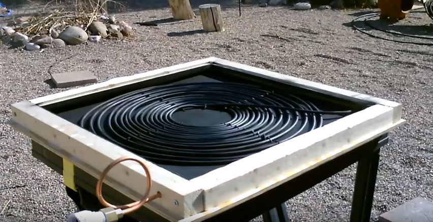 Easy DIY Solar Water Heater For Free Hot Water...