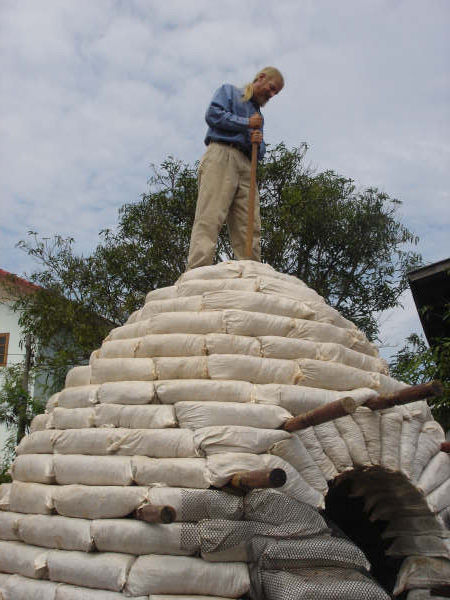 How To Build An Earthbag Dome For Just $300...