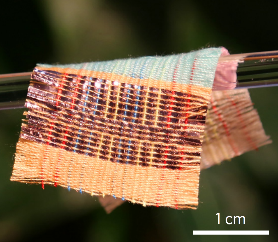 This Amazing Fabric Can Generate Electricity From Sunlight & Movement...