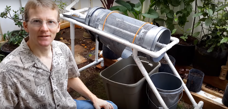 How To Build A Worm Casting / Compost Sifter For Less Than $75...