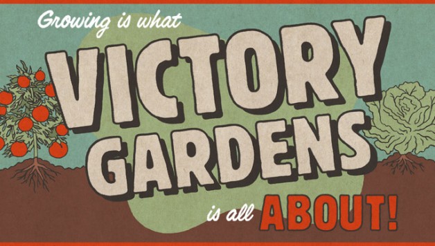 A Vintage Victory Garden Plan For A Family Of 5...