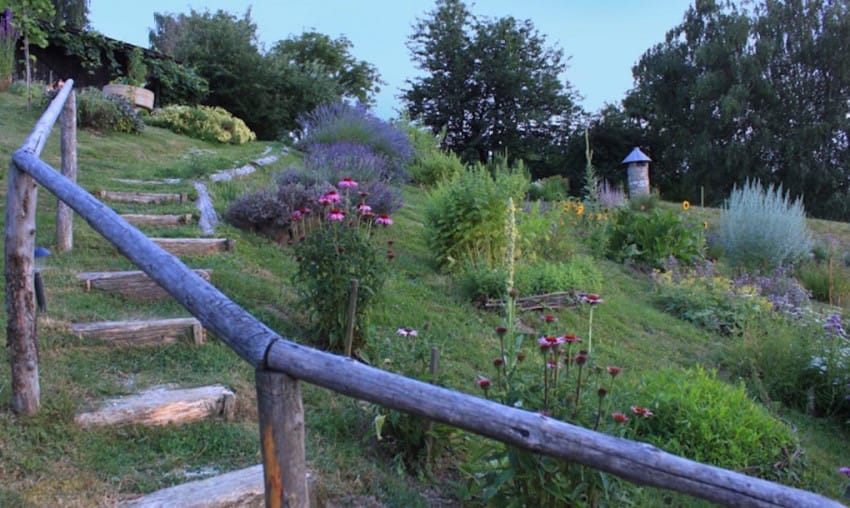 Grass Hill Hides A Magical Hobbit Teahouse In Slovenia...