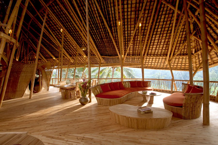 Amazingly Beautiful Houses Made Out Of Bamboo...