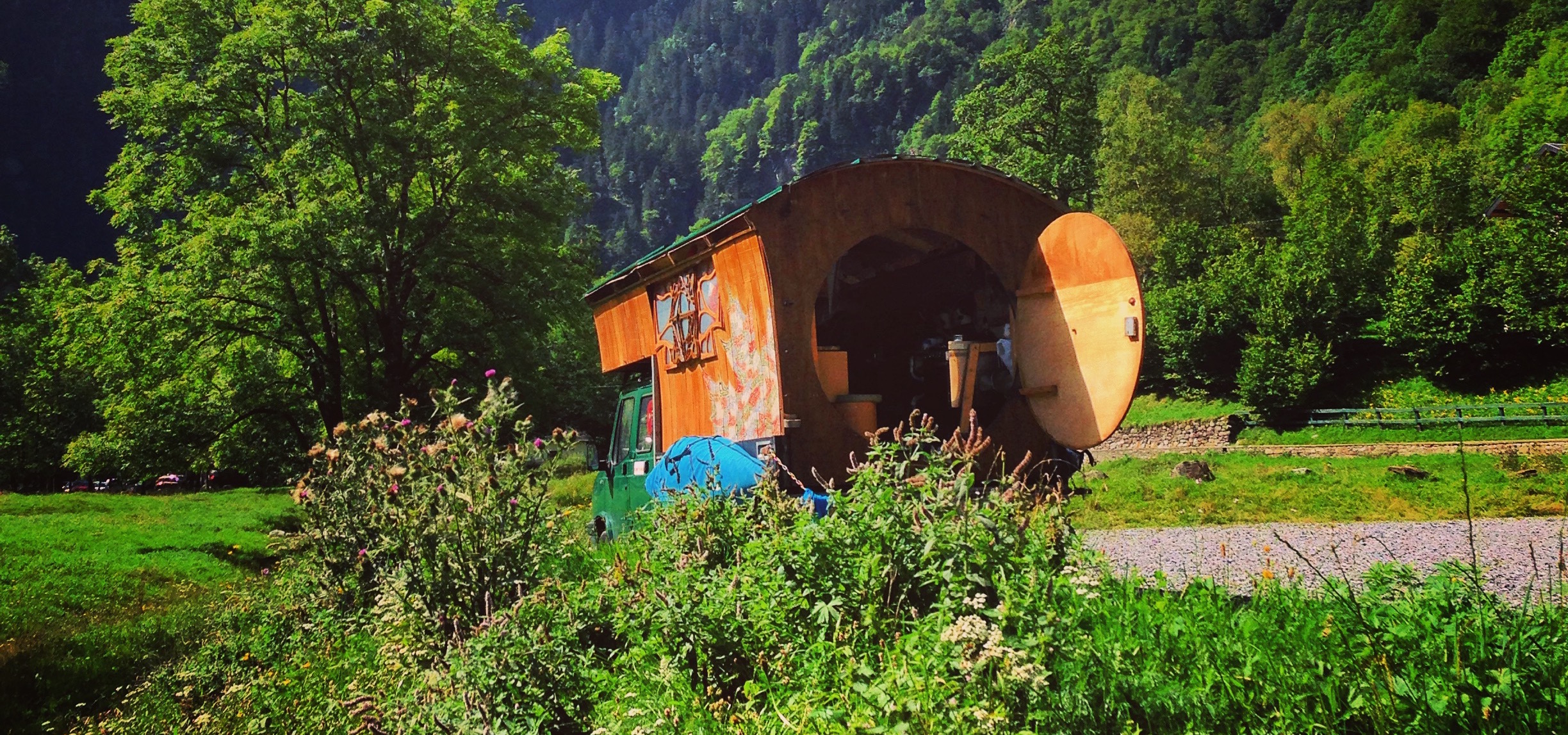 Top Ranked Kayaker Builds A "Hobbit Van" Tiny Home For Life On The Road...