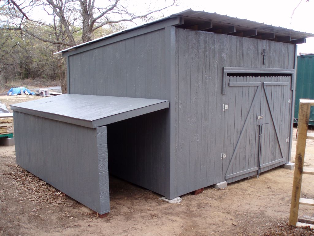 DIY Shed Made From Old Wood Pallets...