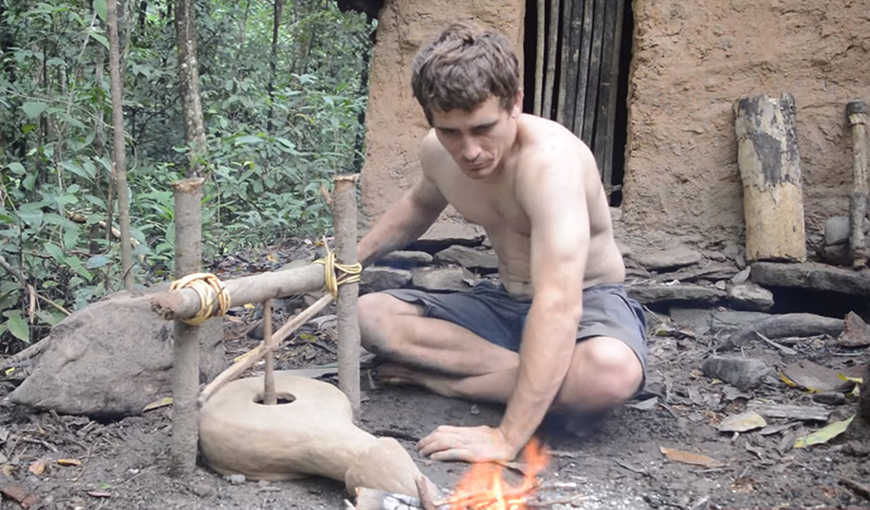 Primitive Technology: How To Make A Forge...