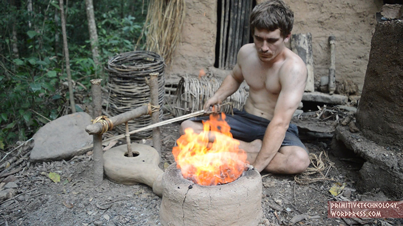 Primitive Technology: How To Make A Forge...