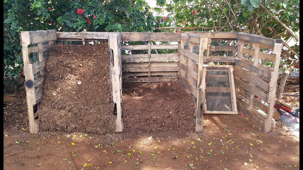 Making Compost In 30 Days Using Pallet Wood Bins...