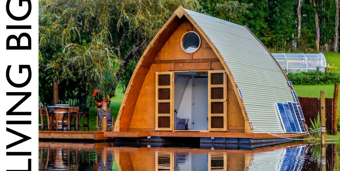 This Floating Tiny Cabin Is The Ultimate City Escape...