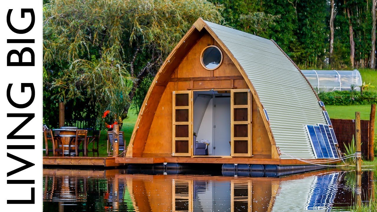 This Floating Tiny Cabin Is The Ultimate City Escape...