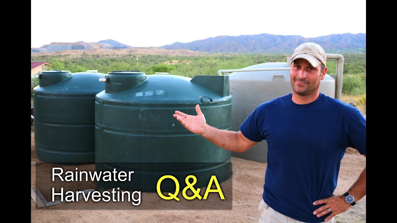 Rainwater Harvesting – Home System Tour & Q&A's...