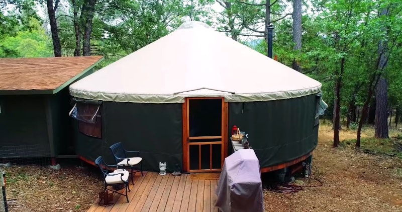 Yurt Life & Permaculture In High Sierra...