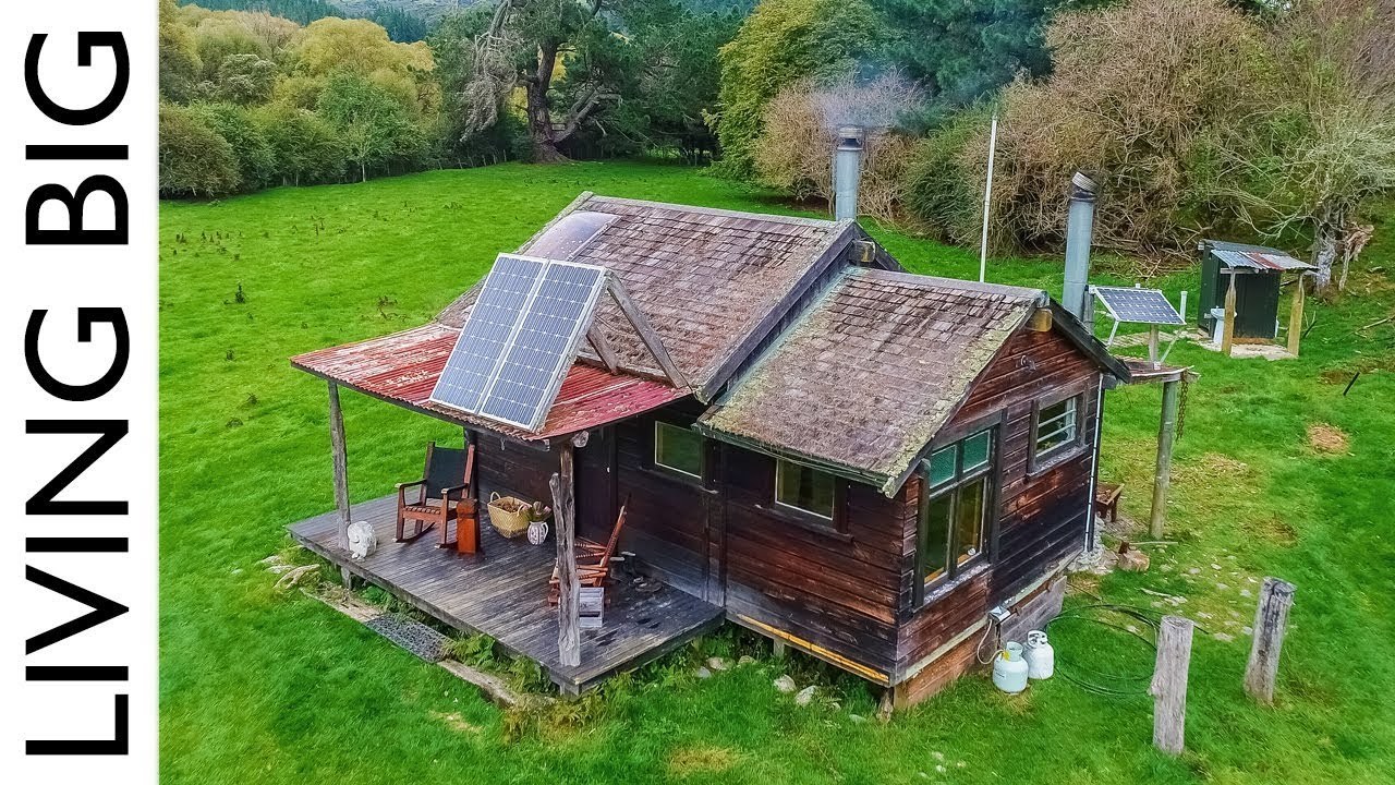 Off The Grid Cabin In New Zealand Paradise...