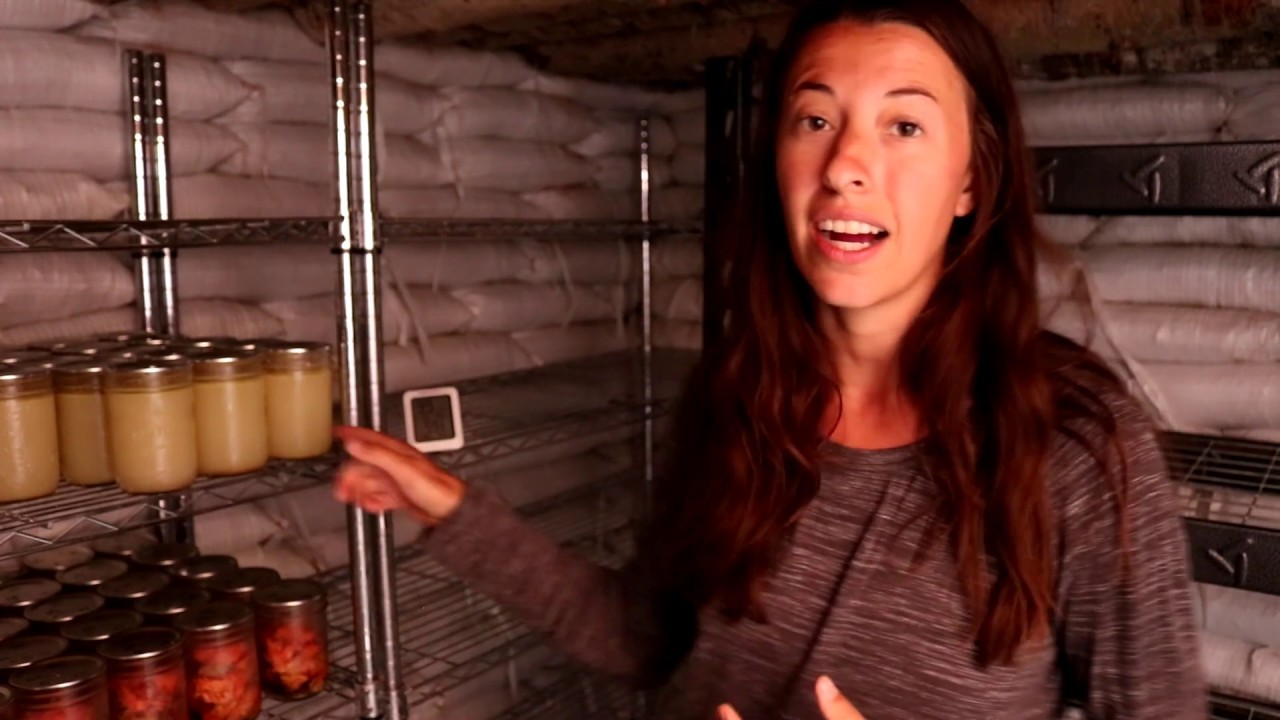An Awesome Underground Earthbag Root Cellar Build...